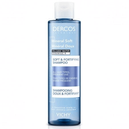 Vichy Dercos Shampoo Mineral Soft Fortificante Ipoallergenico Per Uso Frequente 200ml
