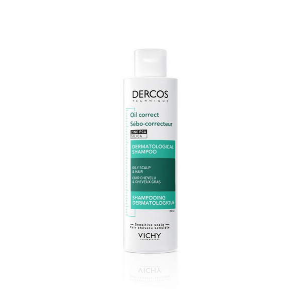 Vichy Dercos Shampoo Sebo Regolatore Capelli Grassi 200ml
