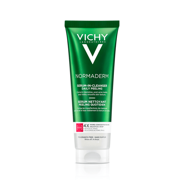 Vichy Normaderm Siero Detergente Peeling Quotidiano Viso Corpo Anti Imperfezioni 125ml