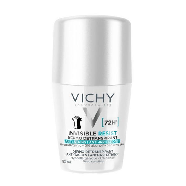 Vichy Invisible Resist 72h Deodorante Roll-on Ipoallergenico Antiodore 50ml