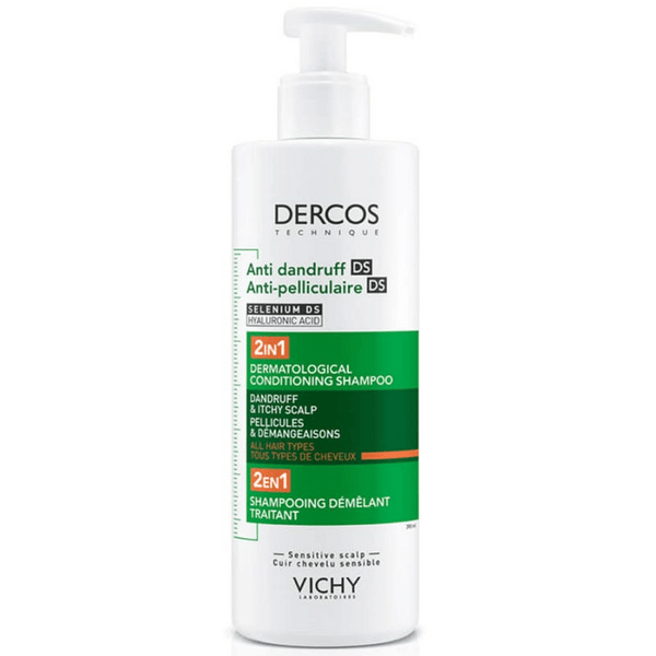 Vichy Dercos Shampoo Balsamo 2in1 Antiforfora Idratazione 72h Per Tutti i Capelli