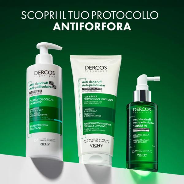 Vichy Dercos Shampoo Antiforfora 390 ml REFILL Capelli Normali Grassi Con Disolfuro Di Selenio
