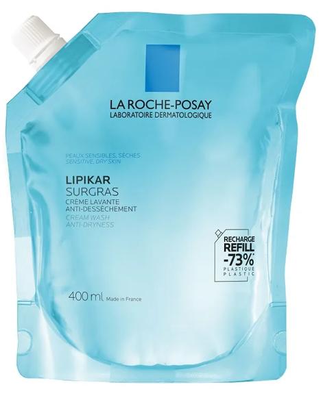 La Roche Posay Lipikar Surgras Crema Doccia Anti Secchezza 400 ml REFILL Per Pelle Secca e Sensibile — confronto prezzi