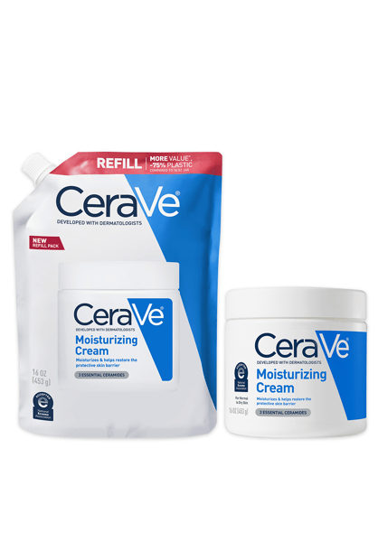 Cerave Crema Idratante Viso e Corpo 454 g REFILL Per Pelle Secca e Molto Secca