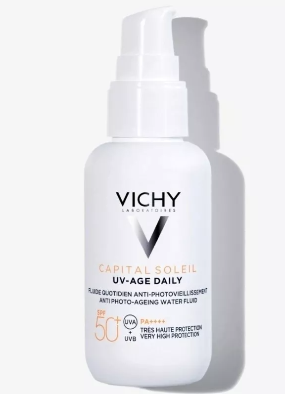 Vichy Capital Soleil UV-Age Daily Fluido Anti-Fotoinvecchiamento per il viso SPF50+ 80 ml — confronto prezzi