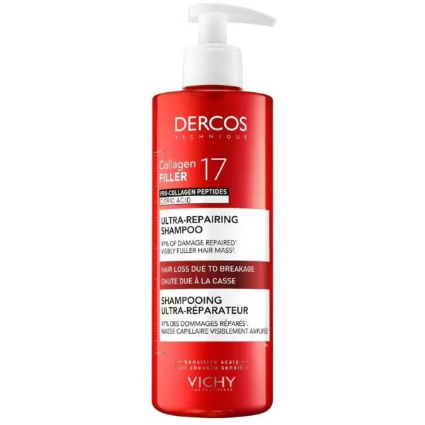 Vichy Dercos Technique Collagen Repair Shampoo 400 ml