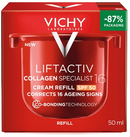 Vichy Liftactiv Collagen Specialist SPF50 Crema Giorno 50 ml REFILL Antietà Correzione Segni
