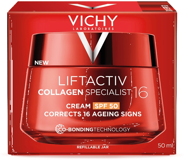 Vichy Liftactiv Collagen Specialist SPF50 Crema Giorno 50 ml Antietà Correzione Segni