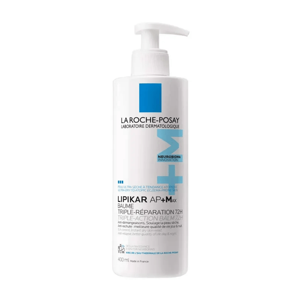 La Roche-Posay Lipikar AP+Max Triple Repair 400 ml Balsamo Lipirico Reintegratore per Pelle Ultra Secca e a Tendenza Atopica