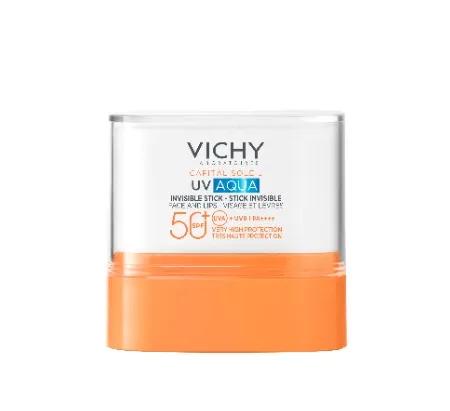 Vichy Capital Soleil Uv Aqua Stick SPF50+ Protezione Solare Viso e Zone Sensibili 9 g