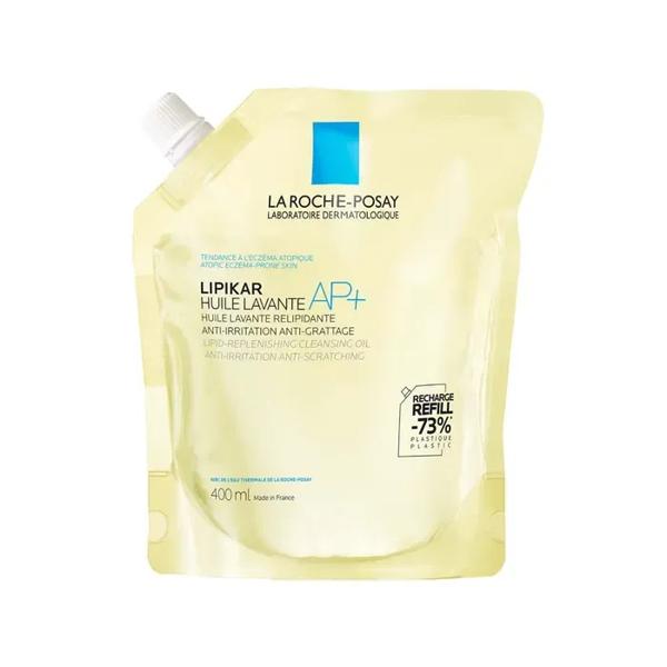 La Roche Posay Lipikar AP+ Olio Detergente Relipidante 400 ml REFILL Lenitivo Per Pelle a Tendenza Atopica