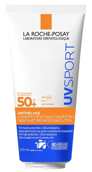 La Roche Posay Anthelios UV Sport 200 ml Protezione Solare SPF 50+ Per Attività Sportiva Resistente All'acqua