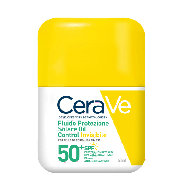 Cerave Fluido Protezione Solare Oil Control Invisibile SPF50+ 50 ml