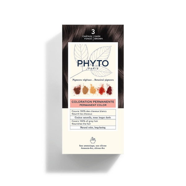 Phyto Phytocolor Kit 3 Castano Scuro Tintura Permanente Per Capelli