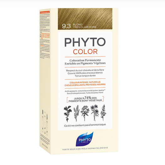 Phyto PhytoColor Colorazione Permanente Colore 9.3 Biondo Chiarissimo Dorato