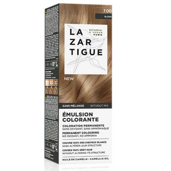 Lazartigue Emulsione Colorante 7.00 Biondo Colorazione Permanente per Capelli