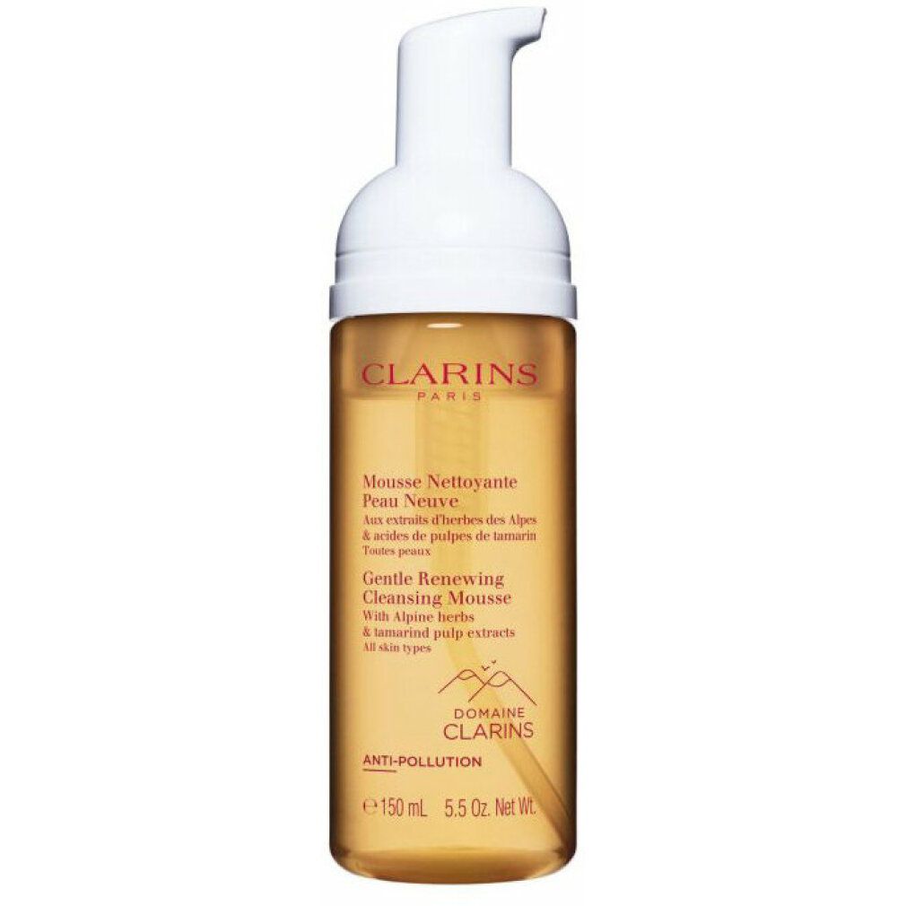 Clarins Mousse Detergente Rinnovatrice 150 ml Schiuma