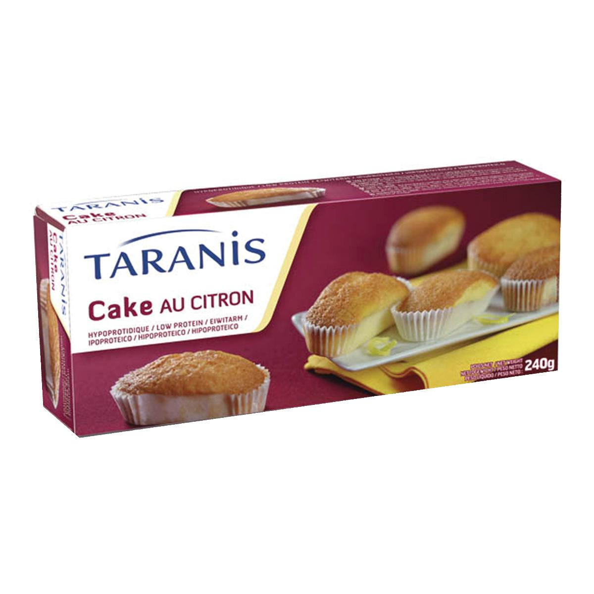 Taranis Tortina Monodose Al Limone Dolce Aproteico 6 X 40 grammi