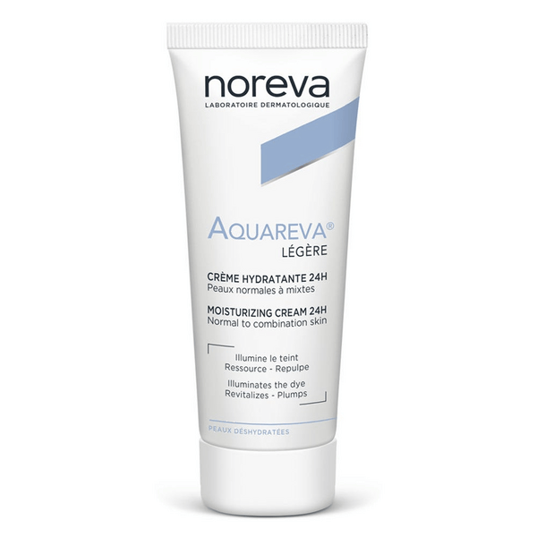 Noreva Aquareva Crema Idratante Viso Leggera 24h 40 ml