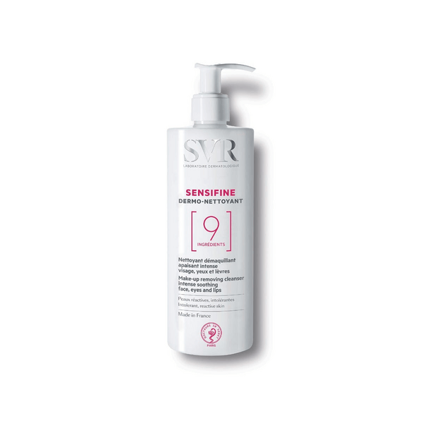 SVR Sensifine Dermo Nettoyant Struccante Viso, Occhi e Labbra 400 ml