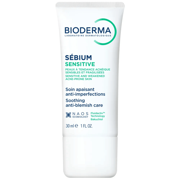 Bioderma Sébium Sensitive Trattamento Lenitivo Anti-imperfezioni 30 ml