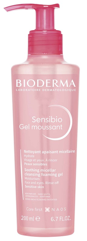 Bioderma Sensibio Gel Moussant Detergente Micellare Lenitivo 200 ml