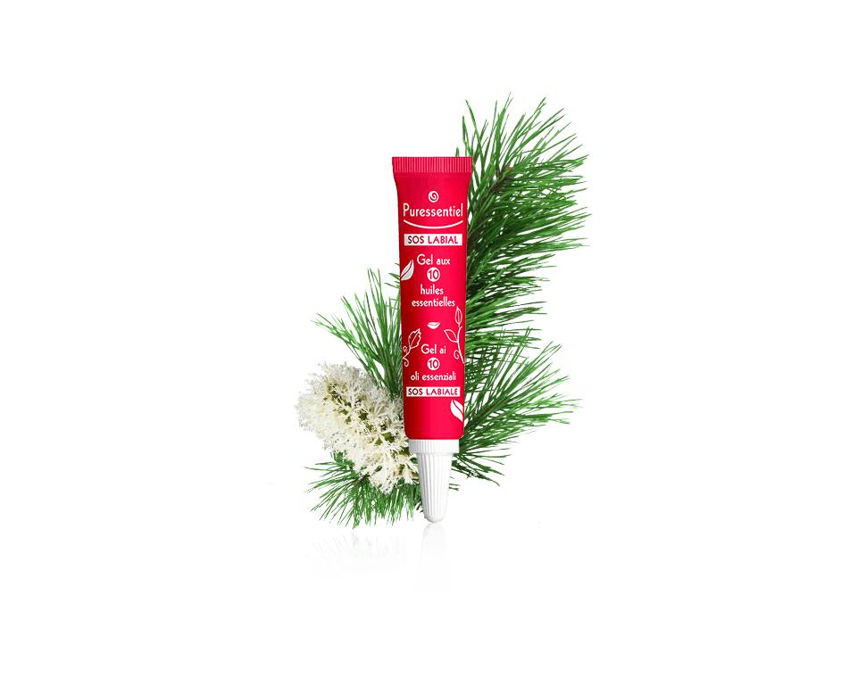 Puressentiel SOS Labiale Gel 10 Oli Essenziali, 5ml