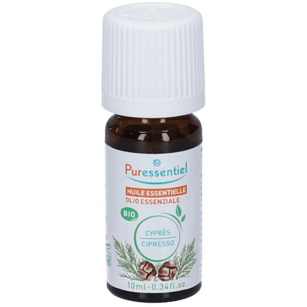 Puressentiel Cipresso Bio Olio Essenziale 10 ml Uso Aromaterapico