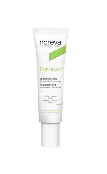 Noreva Exfoliac BB Crema Colorata Chiara 30 ml