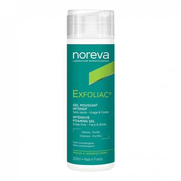 Noreva Exfoliac Gel Detergente Intensivo 200 ml — confronto prezzi