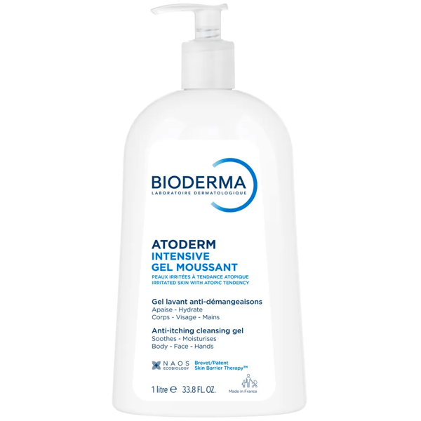 Bioderma Atoderm Intensive Gel Detergente Quotidiano Pelle Secca 1 L — confronto prezzi