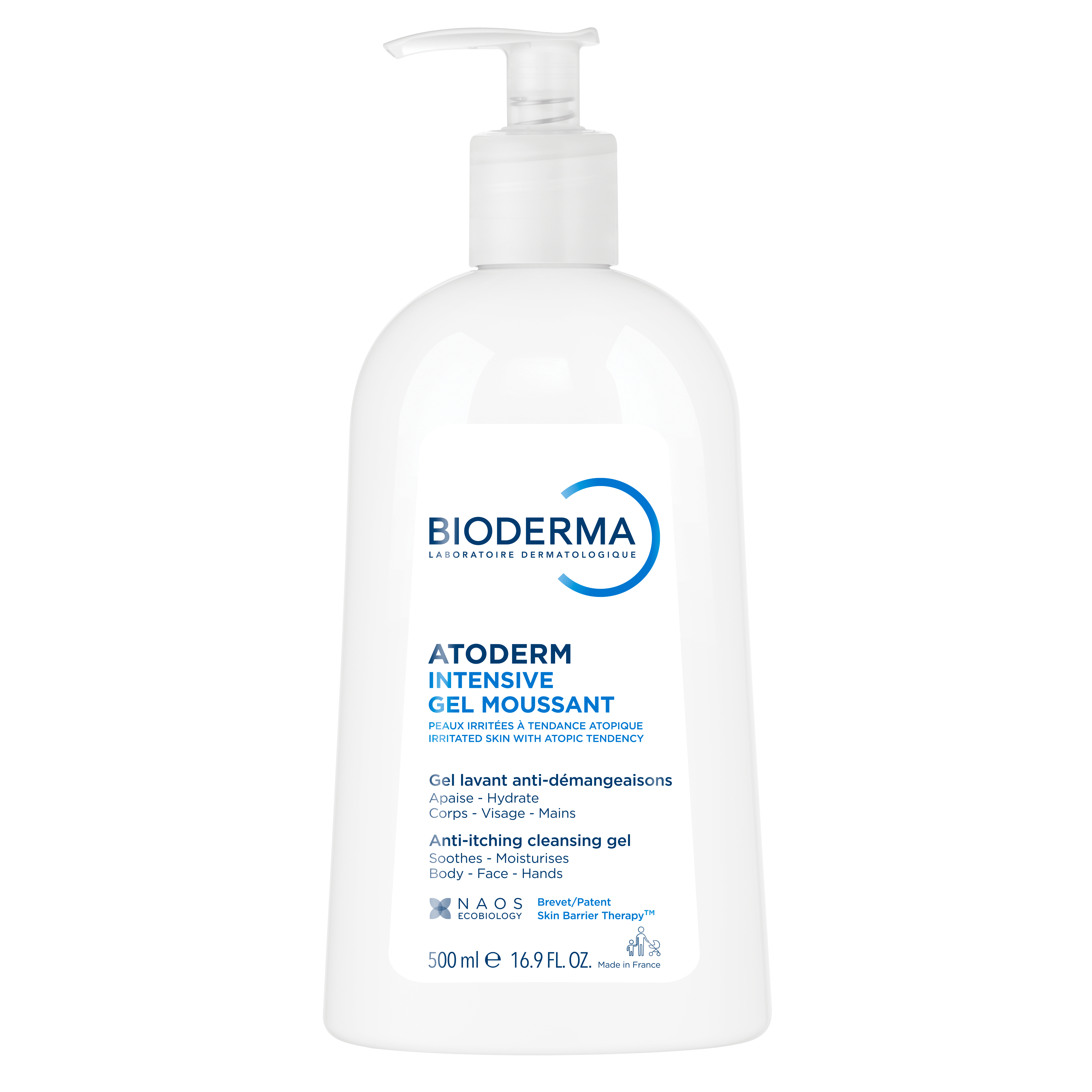 Bioderma Atoderm Intensive Gel Detergente Quotidiano Pelle Secca 500 ml