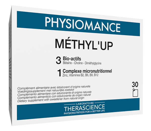 Therasience Sam Physiomance Methyl'Up Integratore Alimentare Azione Metilazione 30 Bustine