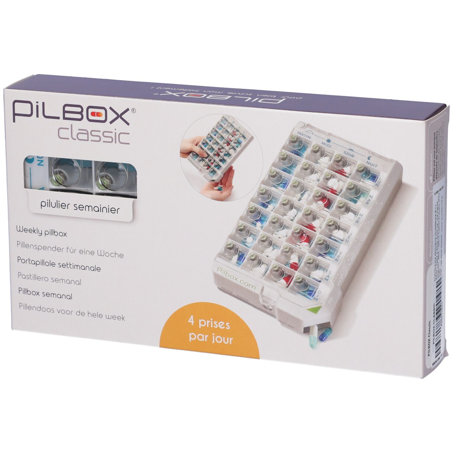 Pilbox Classic Pilloliera Settimanale 1 pz Altro — confronto prezzi