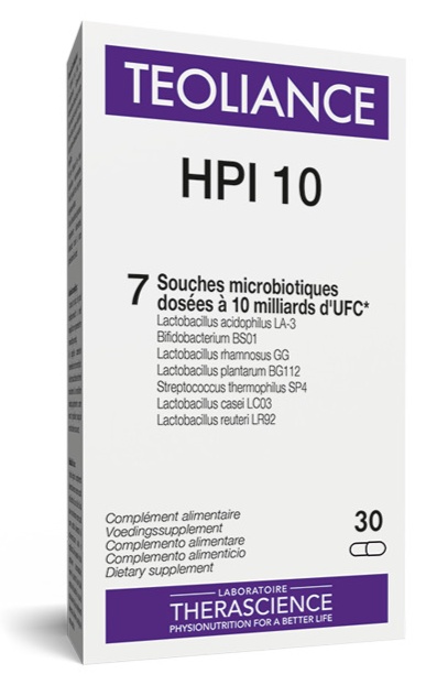 Teoliance Hpi 10 Integratore Fermenti Lattici Microincapsulati 30 Capsule
