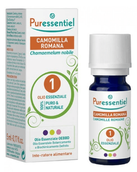 Puressentiel Olio Essenziale di Camomilla Romana per Sonno e Rilassamento 5 ml — confronto prezzi