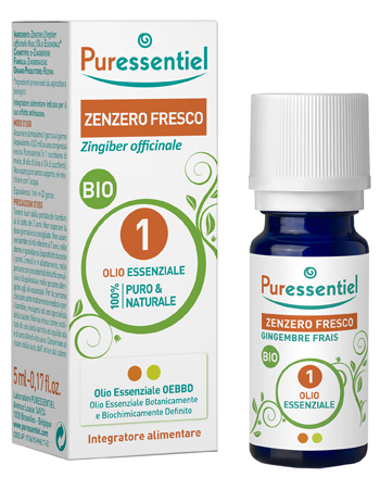 PURESSENTIEL ZENZERO FRESCO OLIO ESSENZIALE BIO 5 ML — confronto prezzi