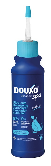 Douxo Spa Detergente Auricolare per Cani e Gatti 120 ml Shampoo