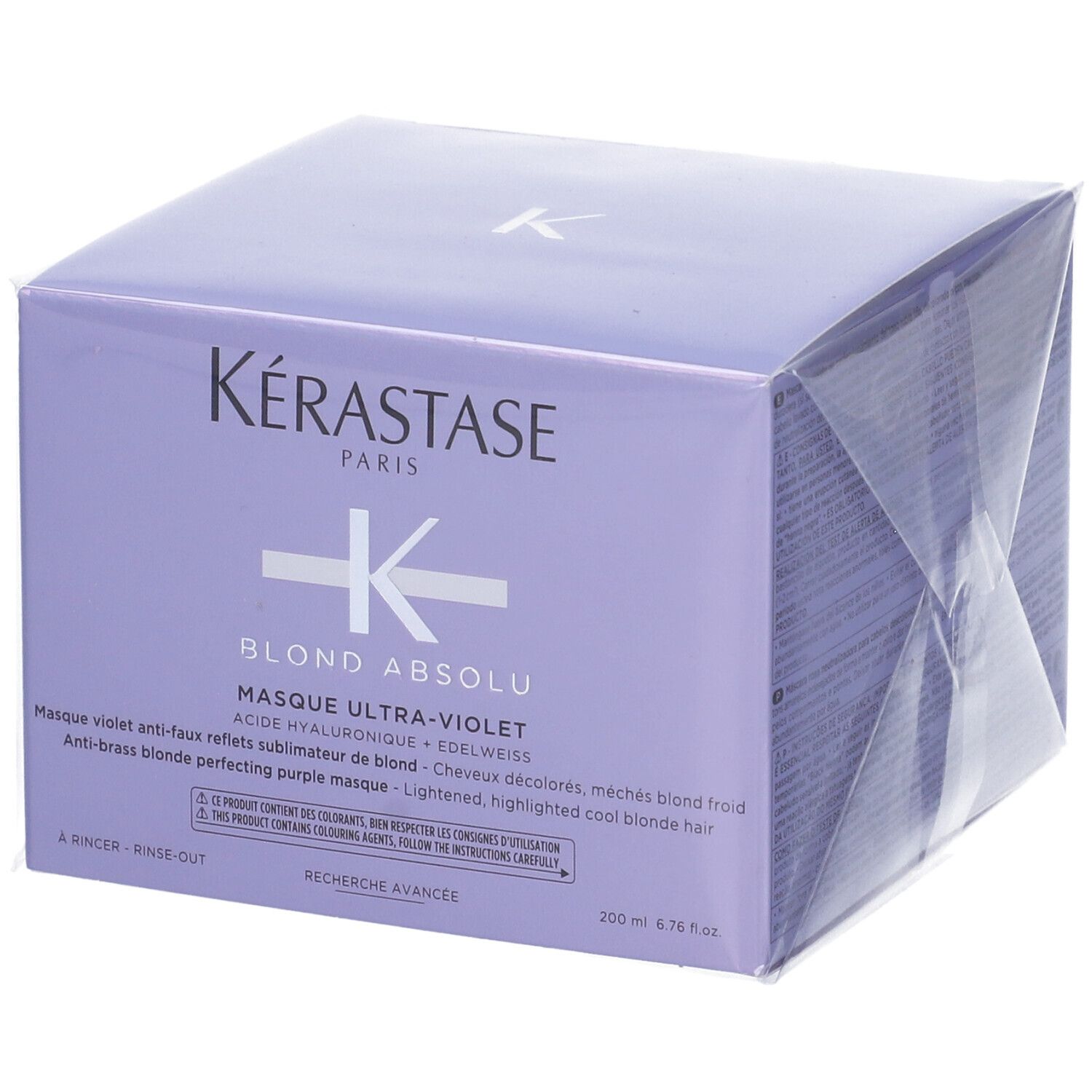 KERASTASE PARIS - BLOND ABSOUL MASQUE' ULTRA VIOLET , Maschera capelli antigiallo 200ml