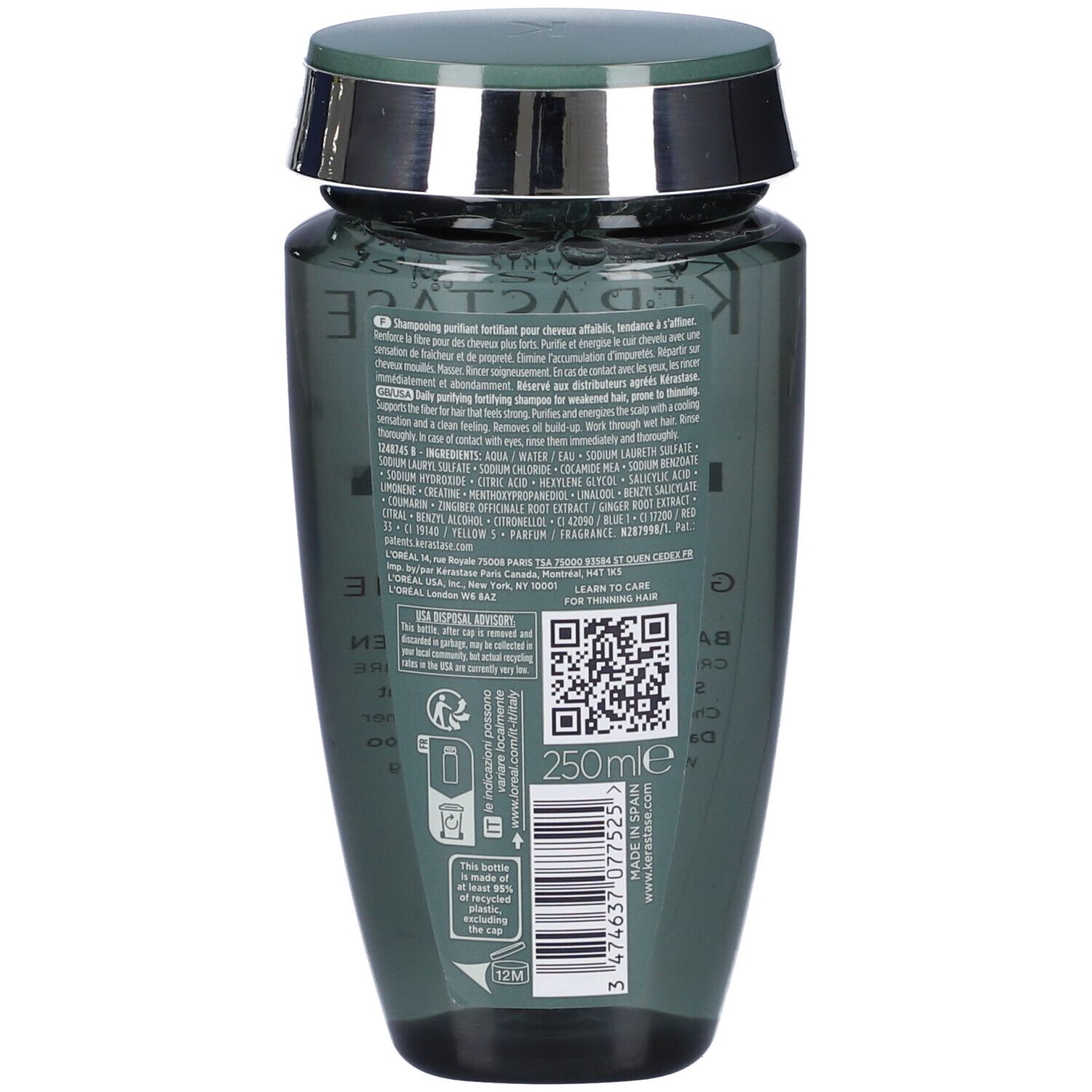 Kérastase Shampoo Bain de Force Quotidien 250 ml