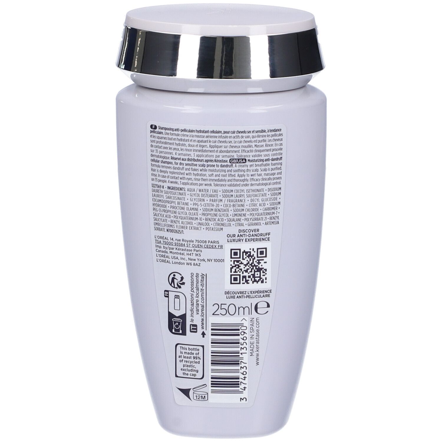 Kérastase Shampoo Bain Crème Anti-Pelliculaire 250 ml