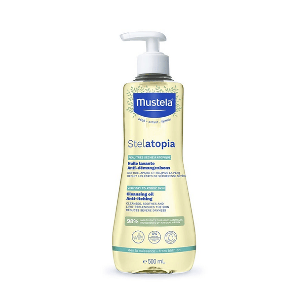 Mustela Stelatopia Olio Bagno Mustela Stelatopia Detergente Pelle Molto Secca e a Tendenza Atopica 500 ml