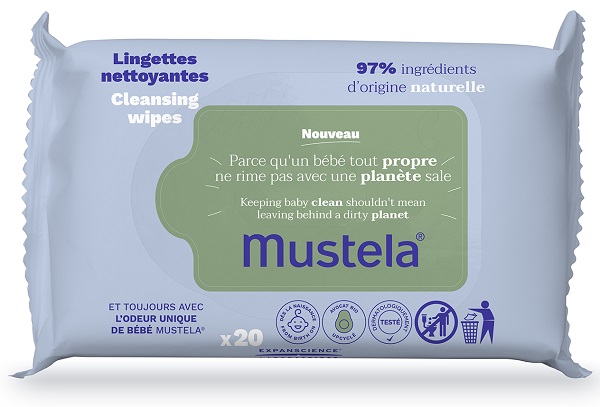 LAB.EXPANSCIENCE ITALIA Srl Mustela salviette multiuso 20 pezzi