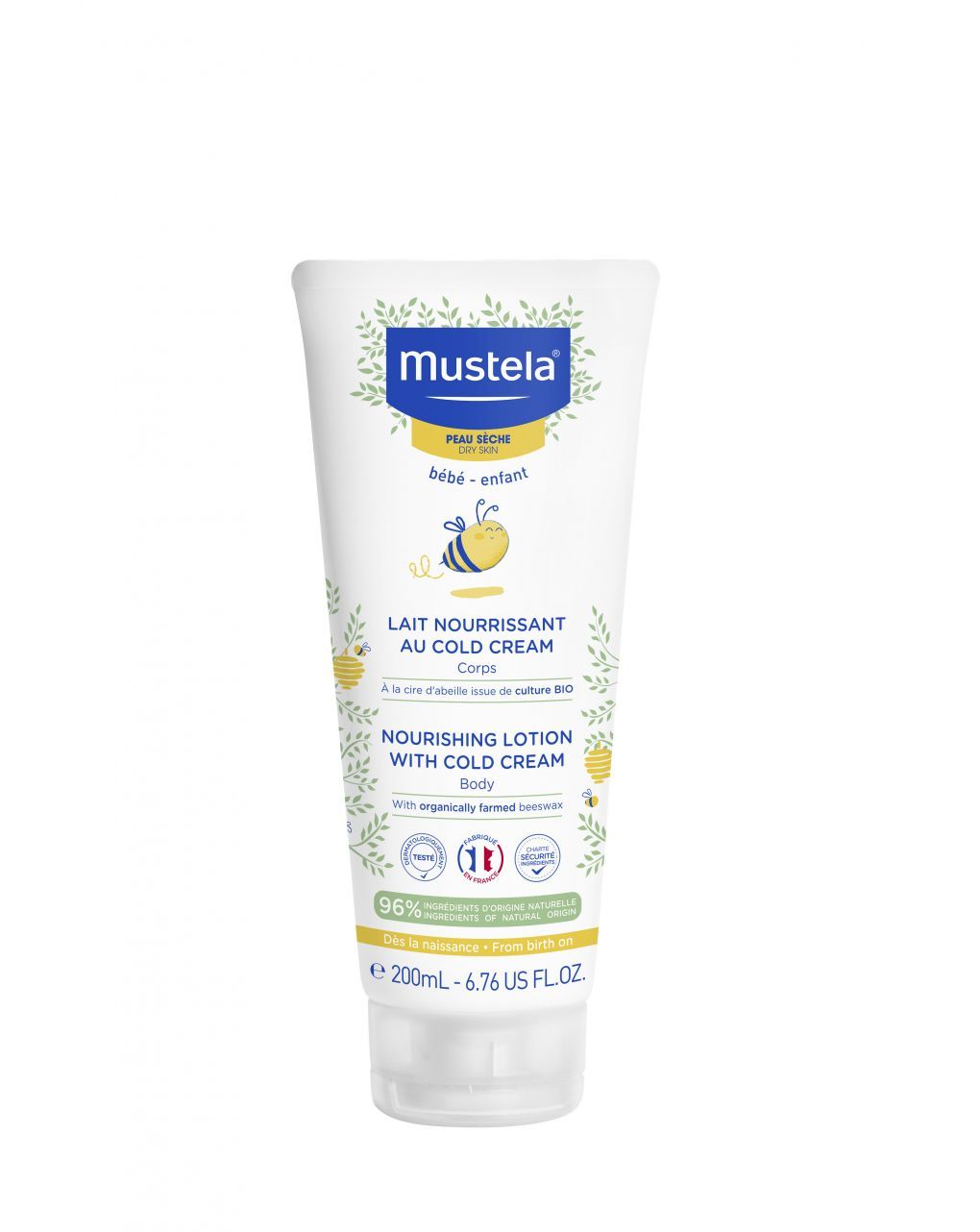 Mustela Latte Nutriente Cold Cream emolliente e lenitivo per la pelle secca, 200 ml — confronto prezzi