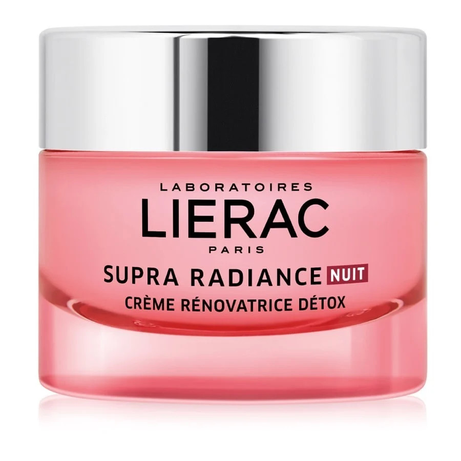 Supra Radiance Crema Viso Detox Antirughe Rinnovatrice Notte 50ml - Lierac