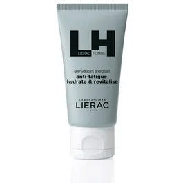 Lierac Homme - Gel Idratante Energizzante Anti-Fatica Viso e Occhi, 50ml