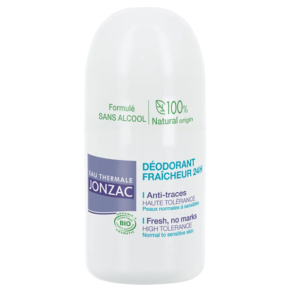 Eau Thermale Jonzac Deodorante Freschezza 24h Alta Tolleranza Rehydrate 50 ml