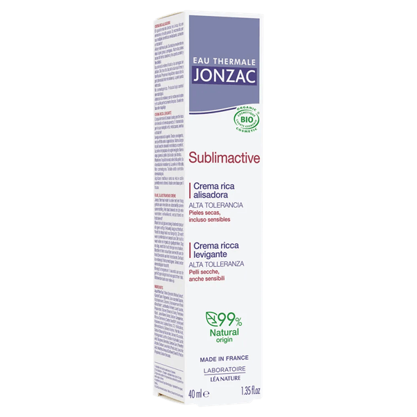 Eau Thermale Jonzac Sublimactive Crema Ricca Levigante Anti-Age 40 ml