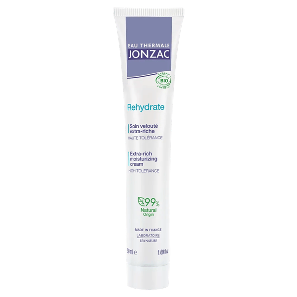 Eau Thermale Jonzac REhydrate Crema Viso Bio Extra Ricca 50ml Pelle Secca 24h
