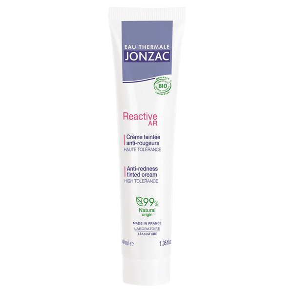 Eau Thermale JONZAC Reactive AR Crema Viso Colorata Anti-Rossori Pelli Sensibili 40ml